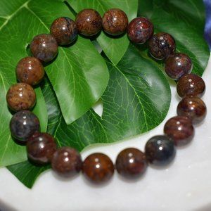 Pietersite Stretch Bead Bracelet